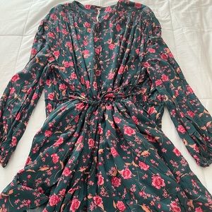 FREE PEOPLE FLOWER DRESS